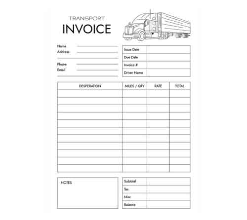 Invoice Books